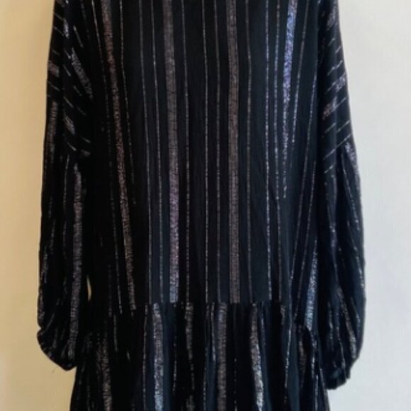 Zara Drop Waist Oversized Dress - Picture 4 of 12